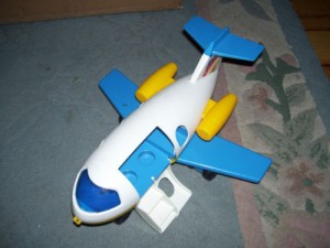 Weeble People Air Plane